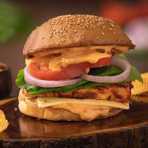 Paneer Makhani Burger